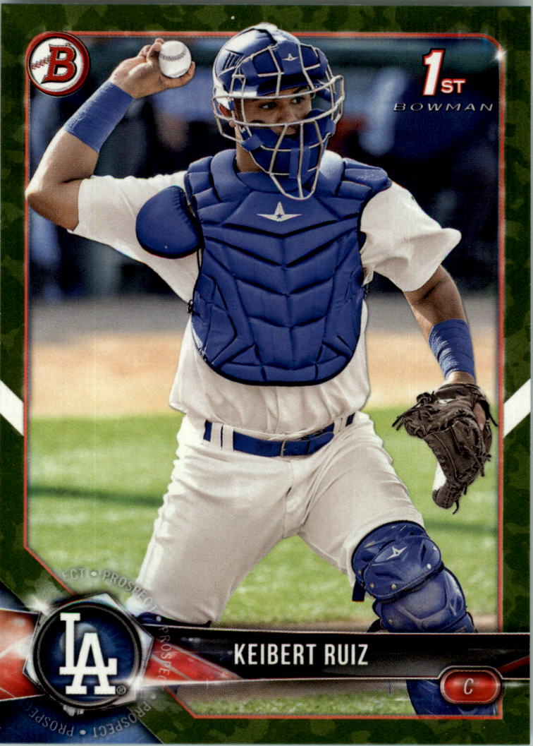 Finish Your Set 2018 Bowman Prospect Prospects Camo Parallel You Pick 