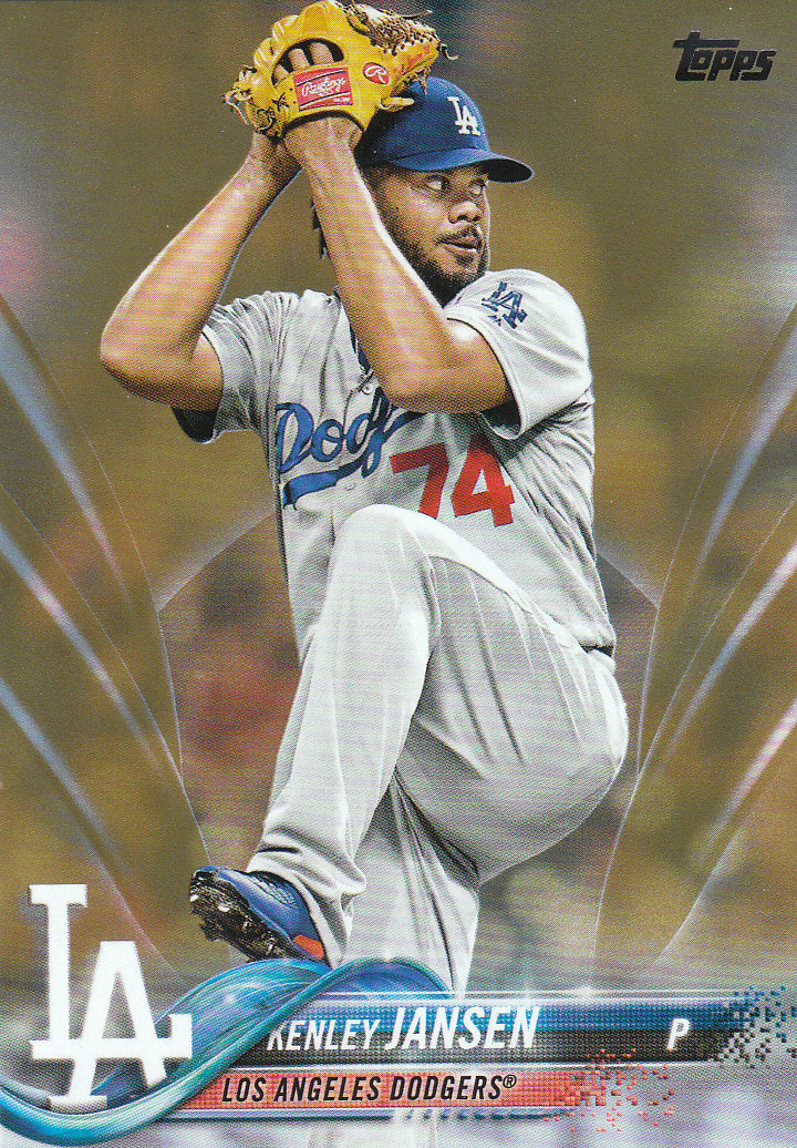 2022 Topps Series 2 #396 Kenley Jansen - Los Angeles Dodgers BASE BASEBALL  CARD