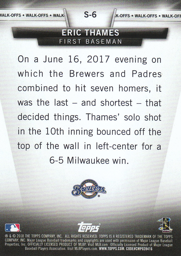 2018 Topps Series 2 Baseball Part 5 Insert Cards - Picture 45 of 117