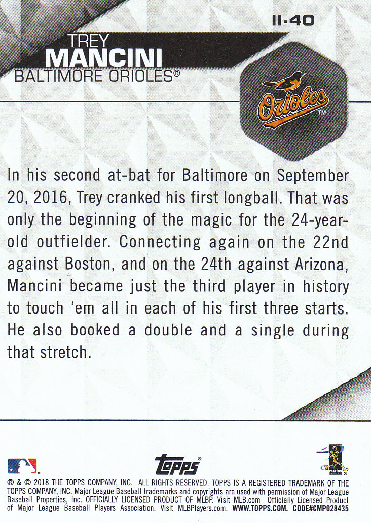 2018 Topps Series 2 Baseball Part 5 Insert Cards - Picture 103 of 117