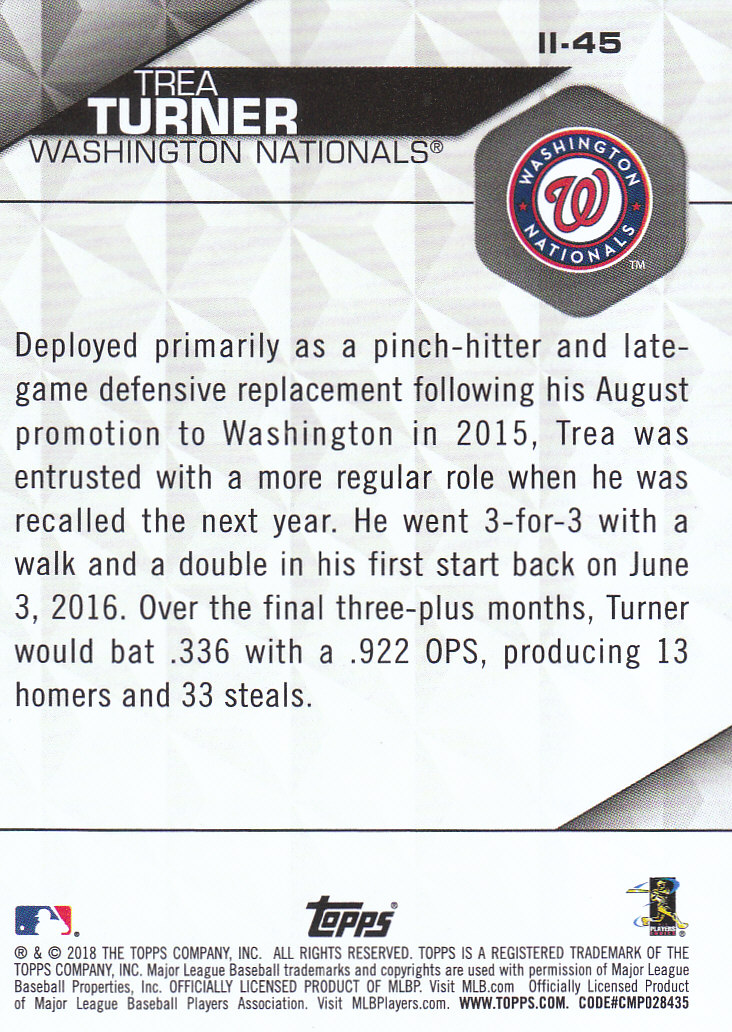 2018 Topps Series 2 Baseball Part 5 Insert Cards - Picture 97 of 117