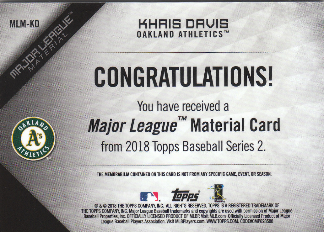 2018 Topps Series 2 Baseball Part 5 Insert Cards - Picture 49 of 117