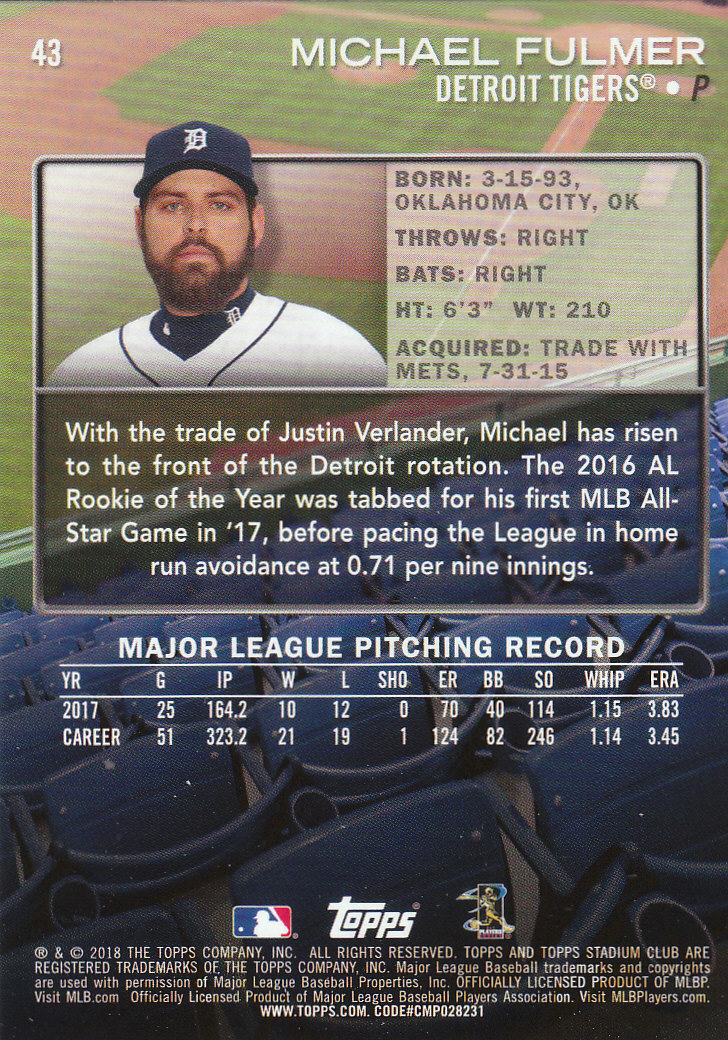 2018 Stadium Club Baseball Part 3 Parallel Cards - Picture 15 of 131
