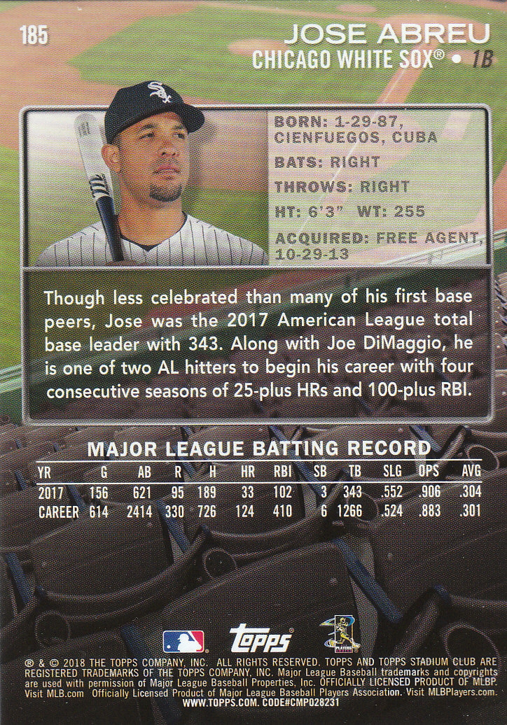 2018 Stadium Club Baseball Part 3 Parallel Cards - Picture 31 of 131