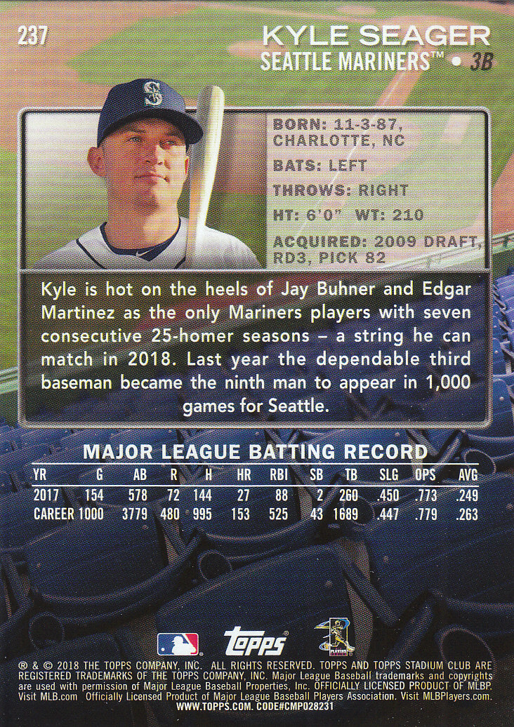 2018 Stadium Club Baseball Part 3 Parallel Cards - Picture 41 of 131