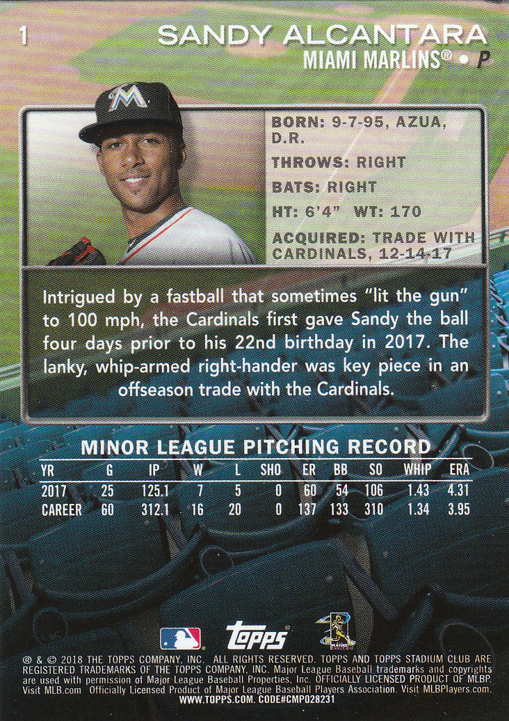 2018 Stadium Club Baseball Part 3 Parallel Cards - Picture 67 of 131