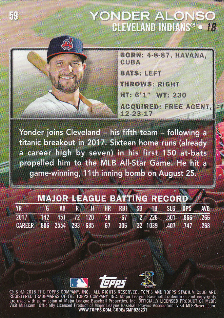 2018 Stadium Club Baseball Part 3 Parallel Cards - Picture 85 of 131