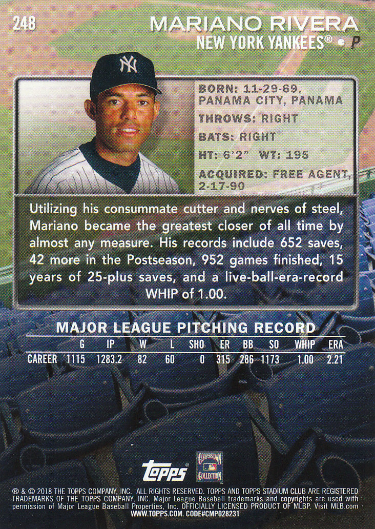 2018 Stadium Club Baseball Part 3 Parallel Cards - Picture 59 of 131