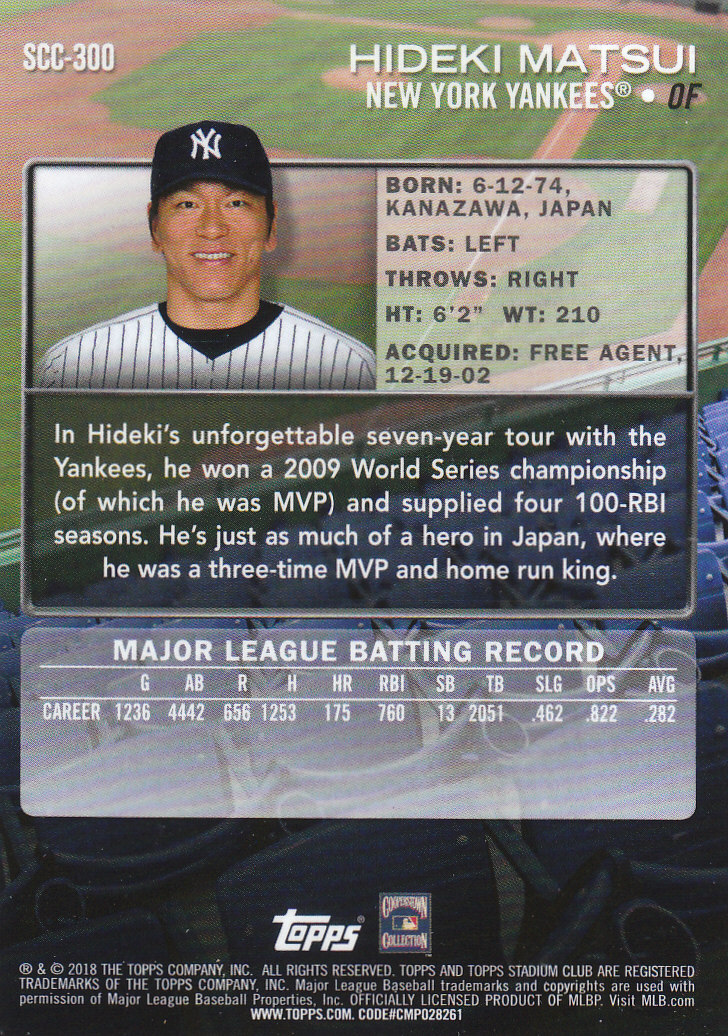 2018 Stadium Club Baseball Part 4 Insert and Autograph Cards - Picture 25 of 113
