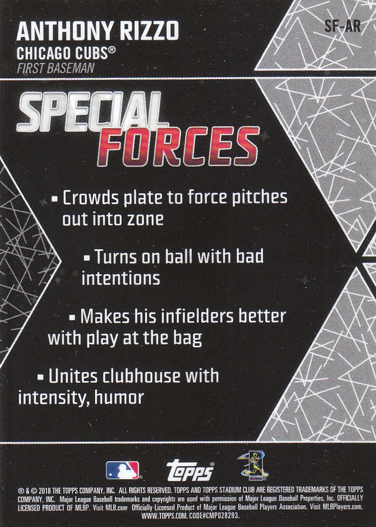 2018 Stadium Club Baseball Part 4 Insert and Autograph Cards - Picture 87 of 113