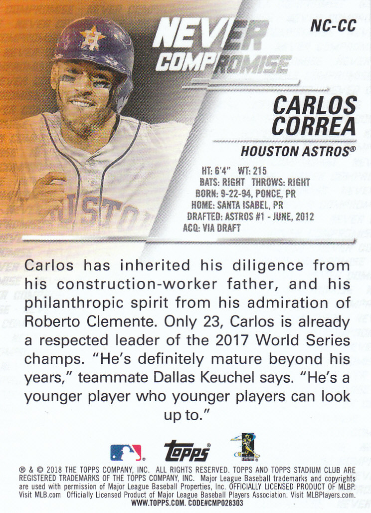 2018 Stadium Club Baseball Part 4 Insert and Autograph Cards - Picture 39 of 113