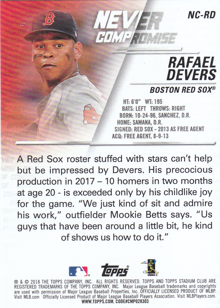 2018 Stadium Club Baseball Part 4 Insert and Autograph Cards - Picture 49 of 113