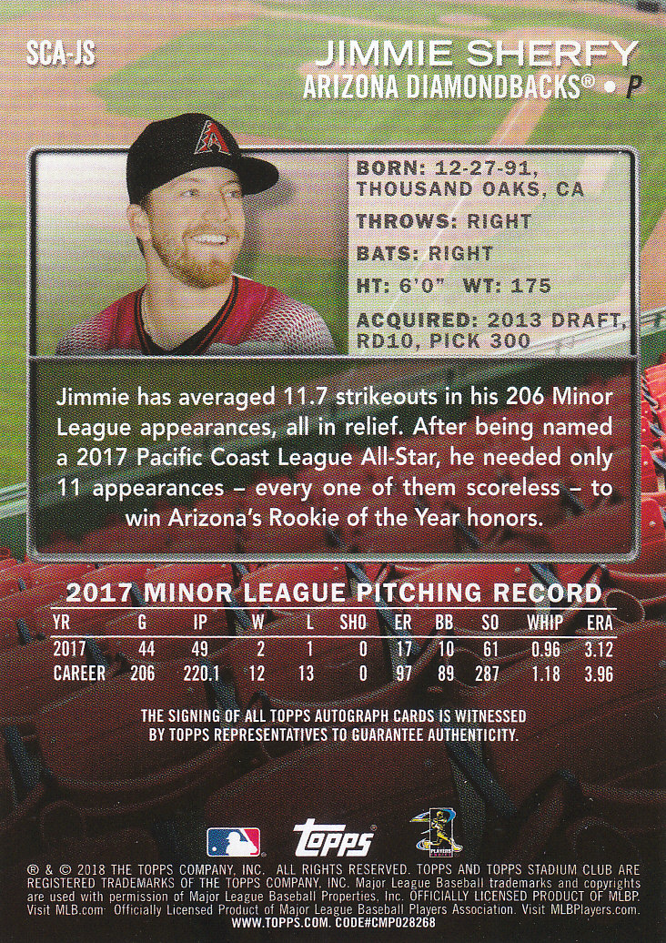 2018 Stadium Club Baseball Part 4 Insert and Autograph Cards - Picture 7 of 113