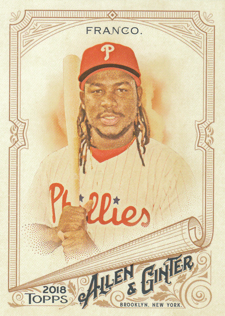 2018 Topps Allen and Ginter Baseball Part 1 Main Set Card #1 to #200 - Picture 246 of 373