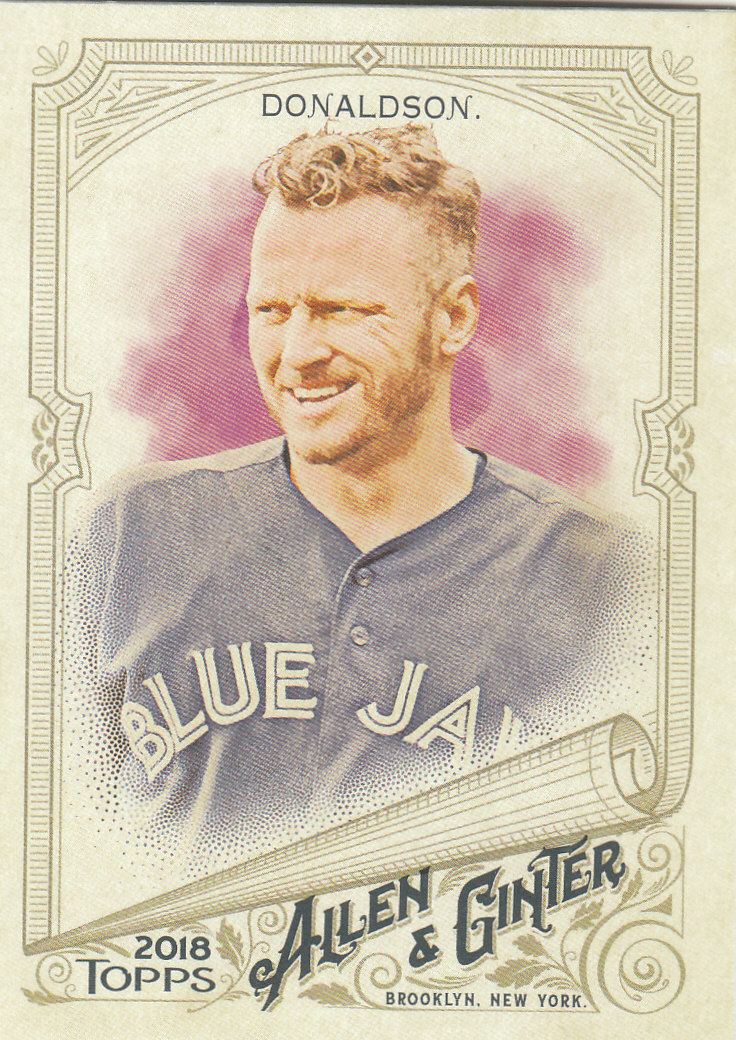 2018 Topps Allen and Ginter Baseball Part 1 Main Set Card #1 to #200 - Picture 248 of 373