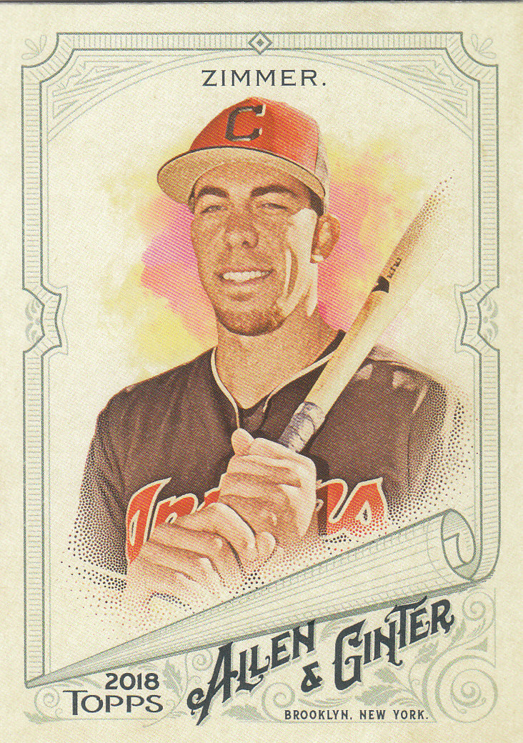 2018 Topps Allen and Ginter Baseball Part 1 Main Set Card #1 to #200 - Picture 312 of 373