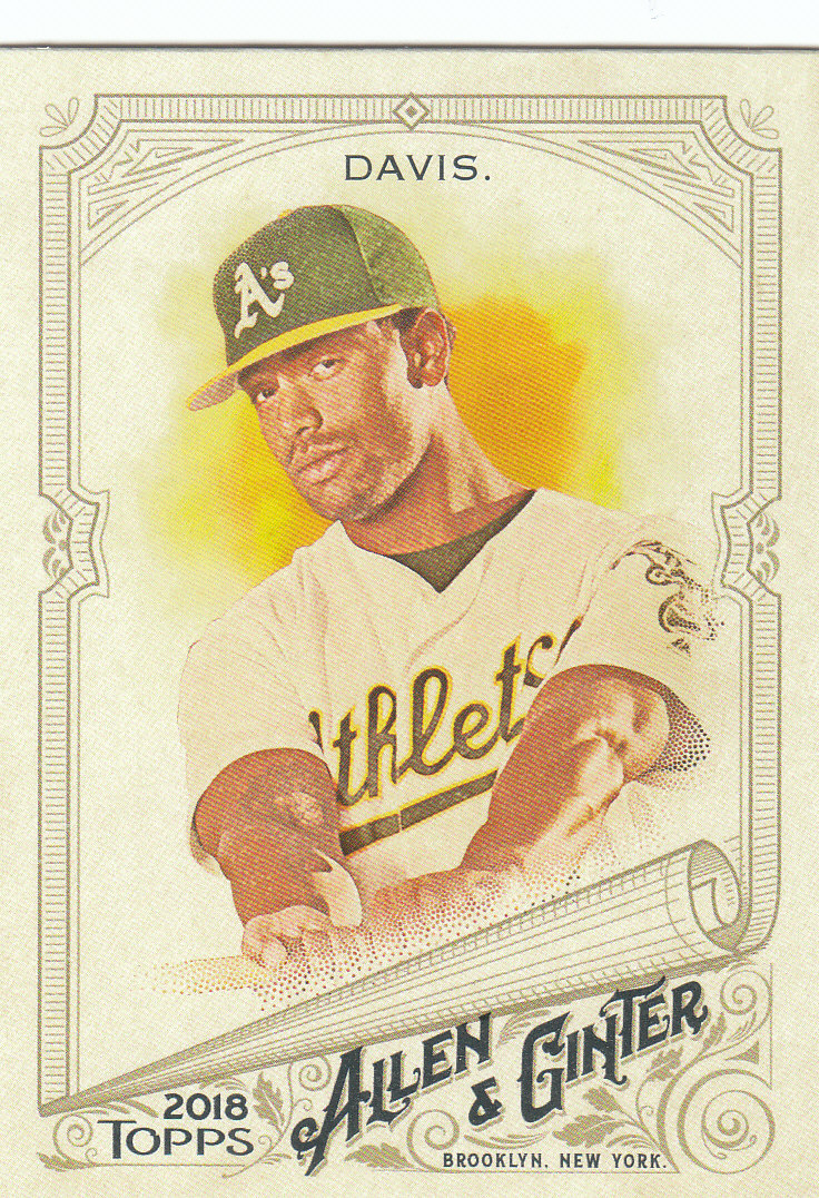 2018 Topps Allen and Ginter Baseball Part 1 Main Set Card #1 to #200 - Picture 334 of 373