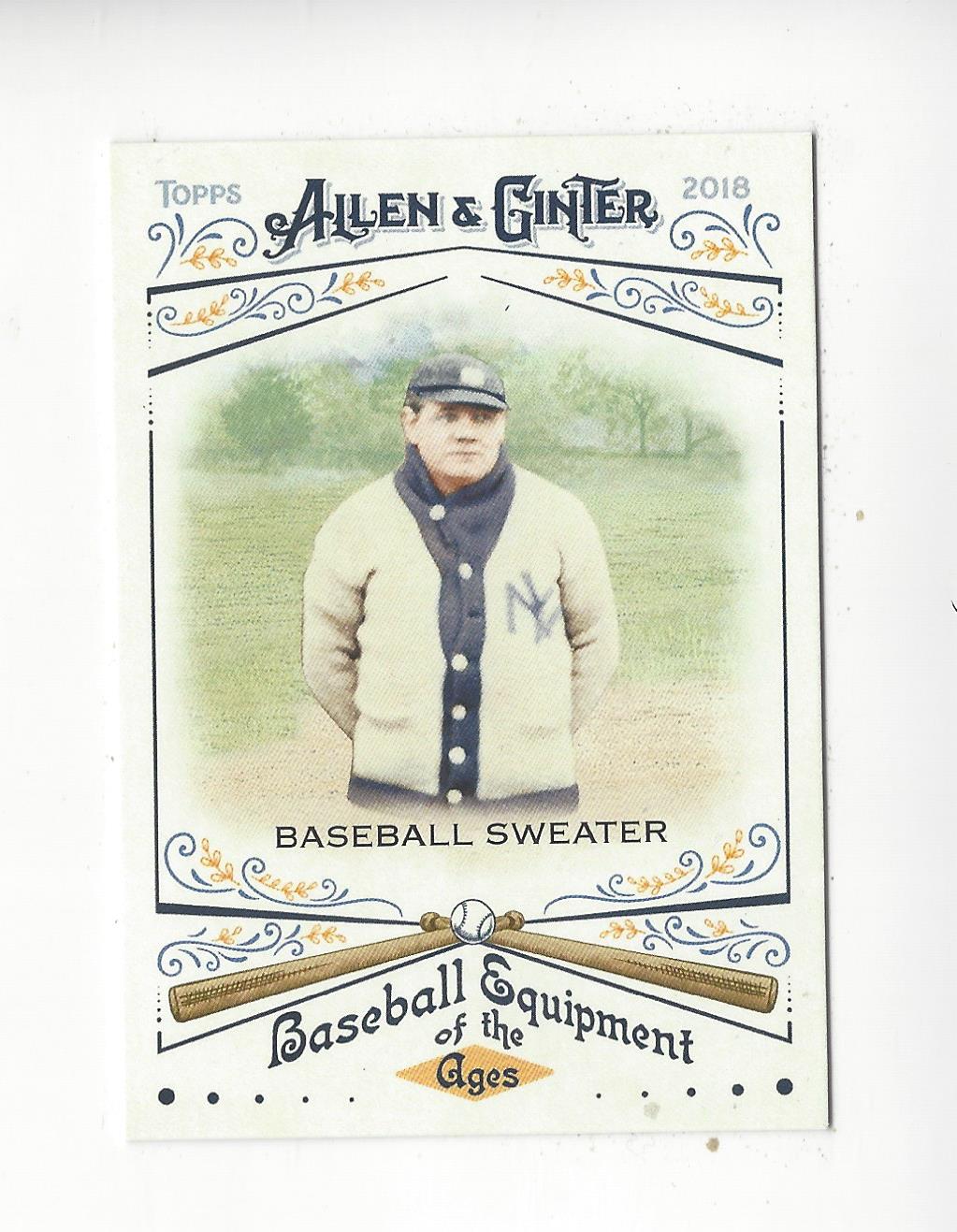2018 Topps Allen & Ginter Baseball Equipment of the Ages Singles YOU PICK CARDS 