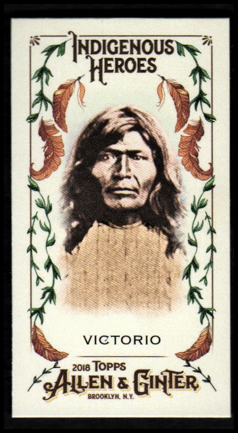 2018 Topps Allen and Ginter Mini Indigenous Heroes YOU PICK - Picture 8 of 31