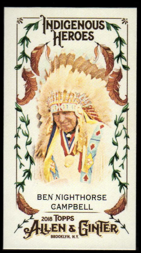 2018 Topps Allen and Ginter Mini Indigenous Heroes YOU PICK - Picture 26 of 31