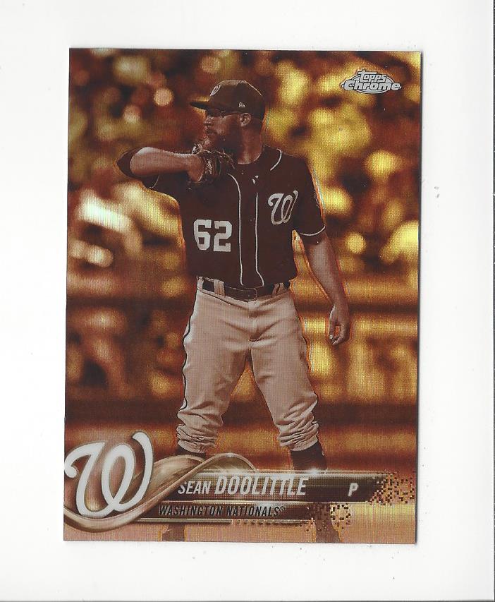 2018 Topps Chrome Sephia Refractors U-Pick Build your set CARDS 1-50 