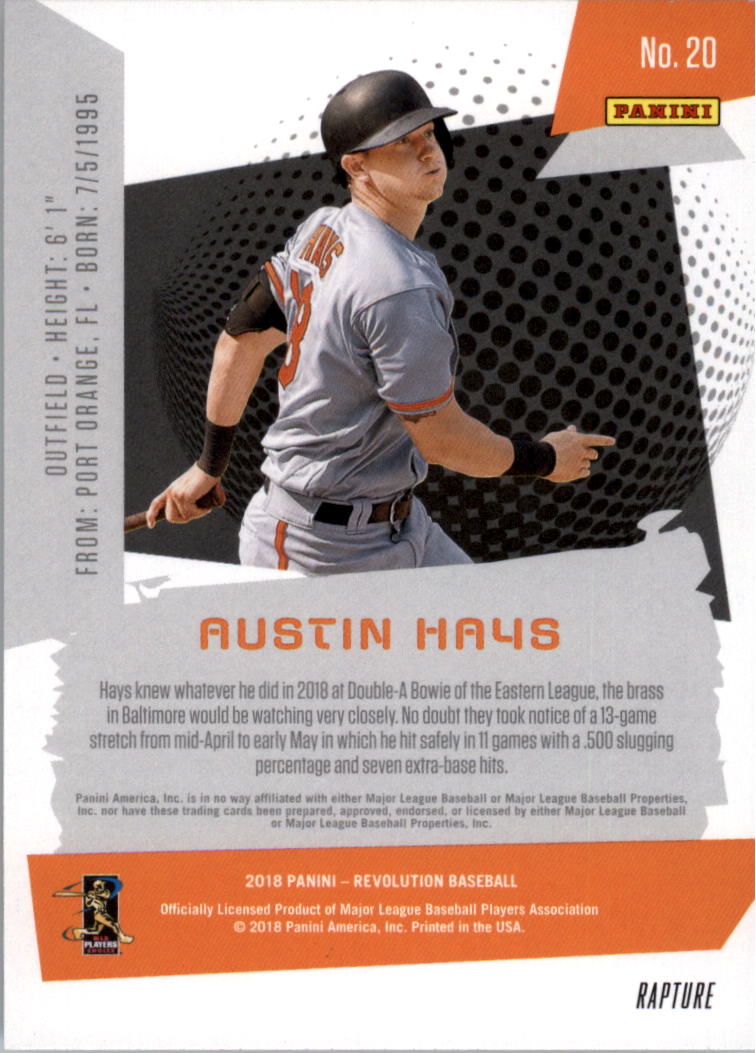 2018 Panini Revolution Baseball YOU PICK - Picture 23 of 23