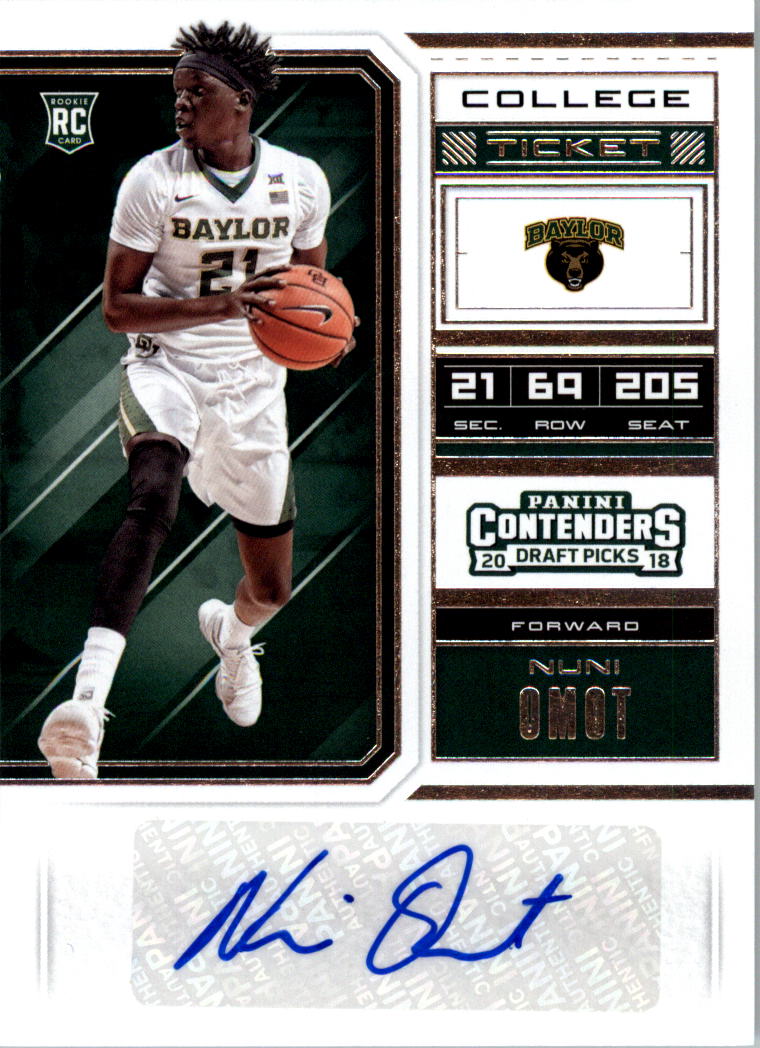 2018-19 Panini Contenders Draft Picks Draft Ticket 31 Kawhi