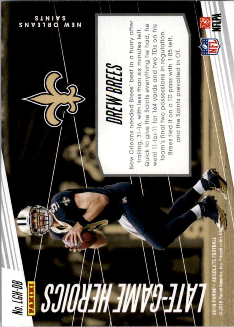 2018 Absolute Football Late Game Heroics YOU PICK - Picture 19 of 29