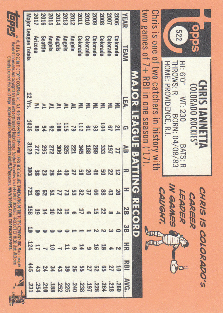 2018 Topps Heritage High Series Baseball Part 1 Main Set Cards #501 to #725 - Picture 41 of 435