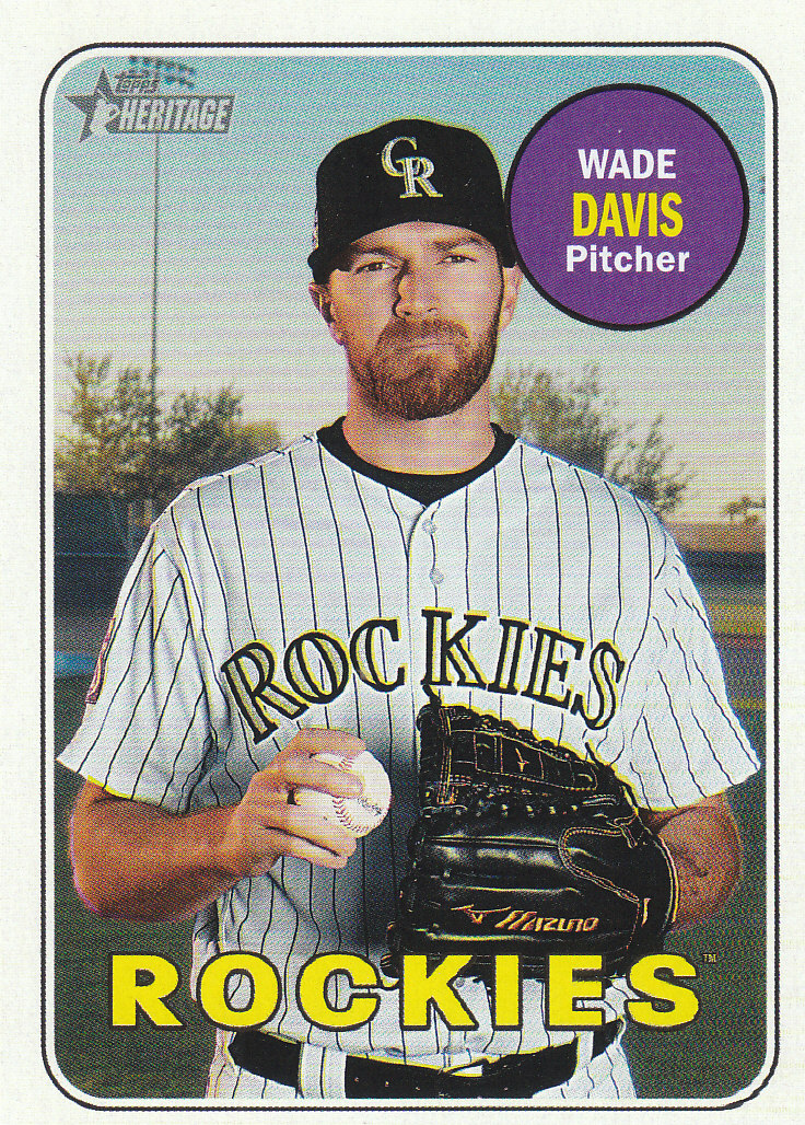 2018 Topps Heritage High Series Baseball Part 1 Main Set Cards #501 to #725 - Picture 364 of 435
