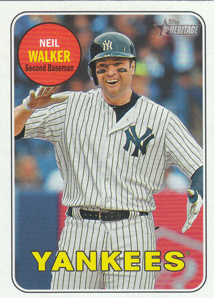 2018 Topps Heritage High Series Baseball Part 1 Main Set Cards #501 to #725 - Picture 402 of 435