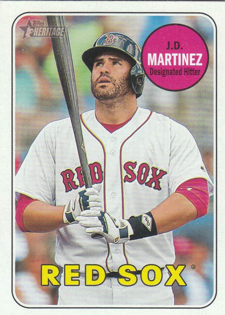 2018 Topps Heritage High Series Baseball Part 1 Main Set Cards #501 to #725 - Picture 406 of 435