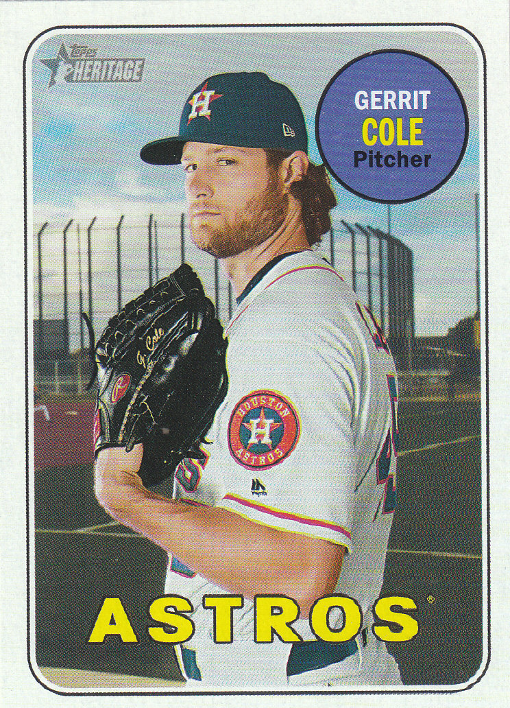 2018 Topps Heritage High Series Baseball Part 1 Main Set Cards #501 to #725 - Picture 416 of 435