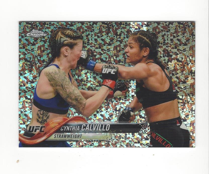 2018 Topps Chrome UFC Diamond Refractor Singles - You Choose - Picture 4 of 19