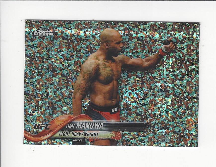 2018 Topps Chrome UFC Diamond Refractor Singles - You Choose - Picture 6 of 19