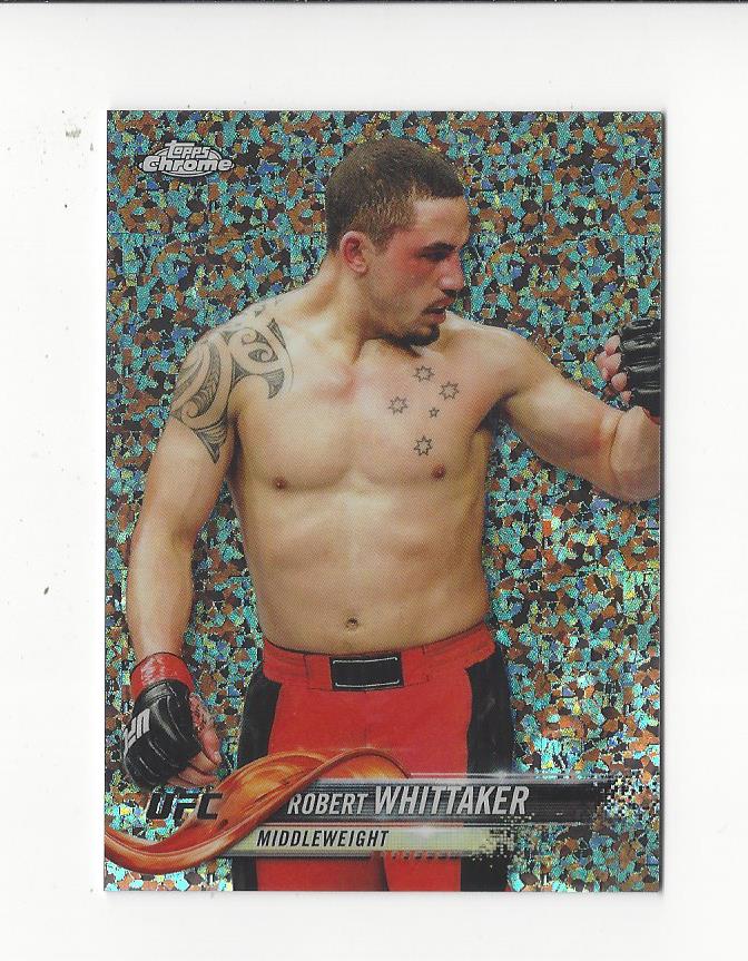 2018 Topps Chrome UFC Diamond Refractor Singles - You Choose - Picture 7 of 19