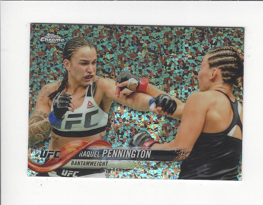 2018 Topps Chrome UFC Diamond Refractor Singles - You Choose - Picture 12 of 19