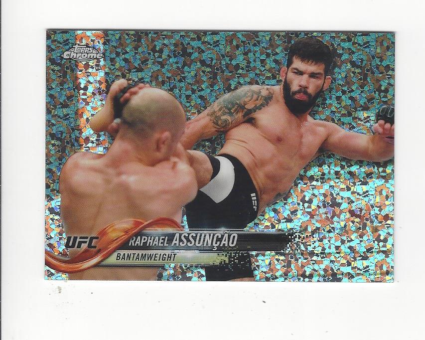 2018 Topps Chrome UFC Diamond Refractor Singles - You Choose - Picture 13 of 19