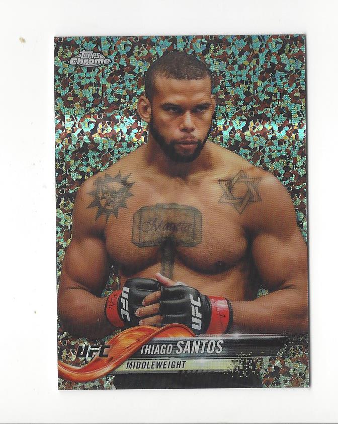 2018 Topps Chrome UFC Diamond Refractor Singles - You Choose - Picture 16 of 19