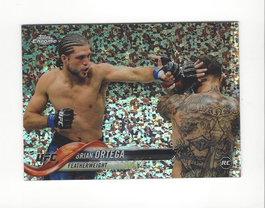 2018 Topps Chrome UFC Diamond Refractor Singles - You Choose - Picture 17 of 19
