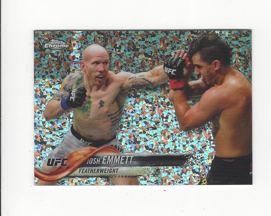 2018 Topps Chrome UFC Diamond Refractor Singles - You Choose - Picture 19 of 19