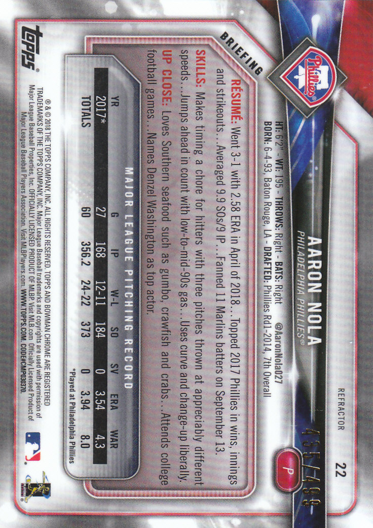2018 Bowman Chrome Baseball Part 2 Insert, Parallel and Autograph Cards - Picture 69 of 75