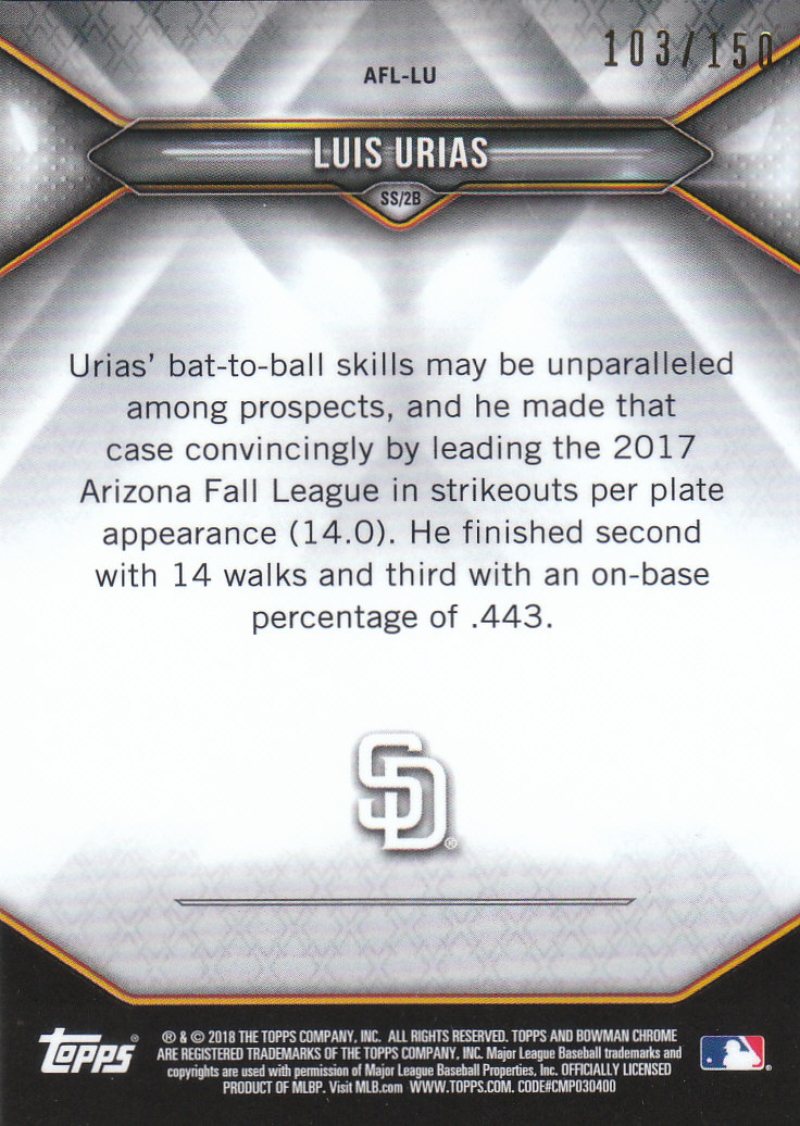2018 Bowman Chrome Baseball Part 2 Insert, Parallel and Autograph Cards - Picture 3 of 75
