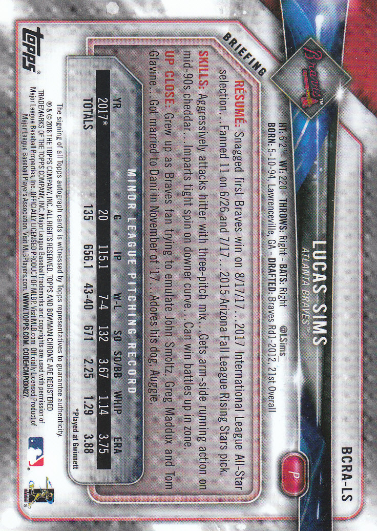 2018 Bowman Chrome Baseball Part 2 Insert, Parallel and Autograph Cards - Picture 73 of 75