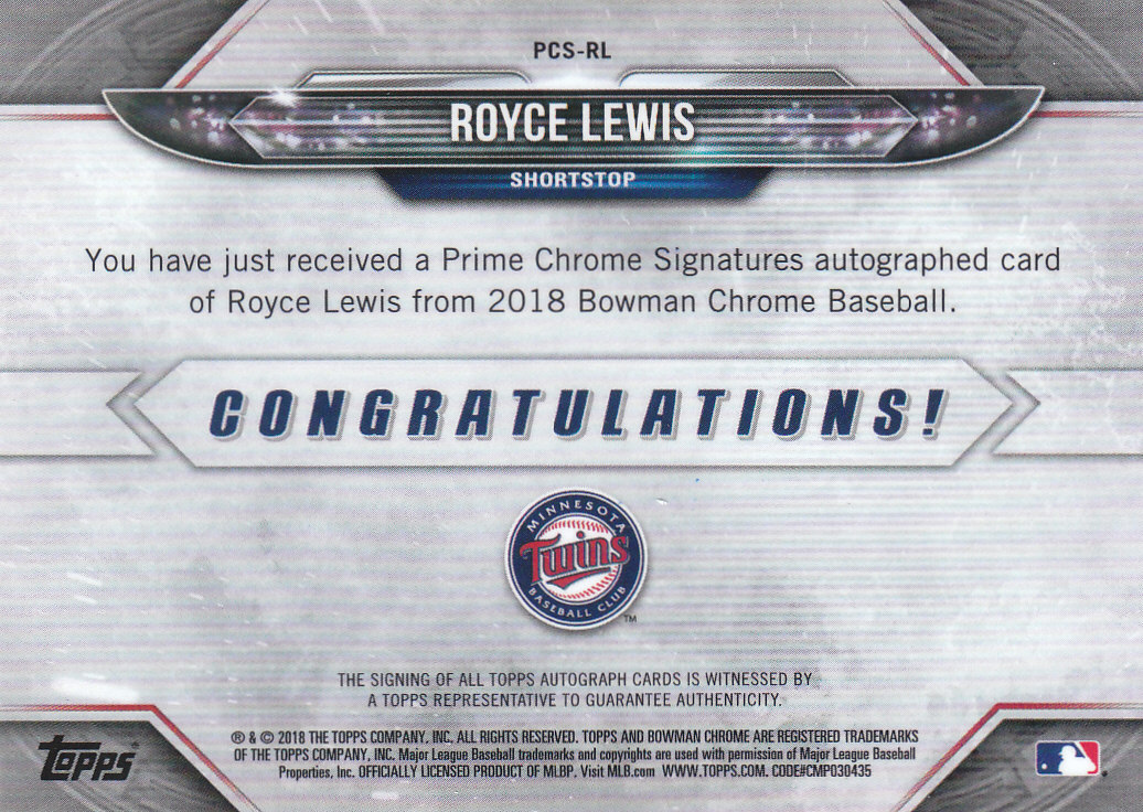 2018 Bowman Chrome Baseball Part 2 Insert, Parallel and Autograph Cards - Picture 59 of 75