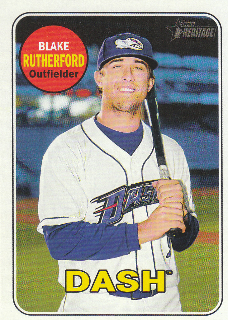 2018 Topps Heritage Minors Baseball Part 1 Main Set - Picture 72 of 369