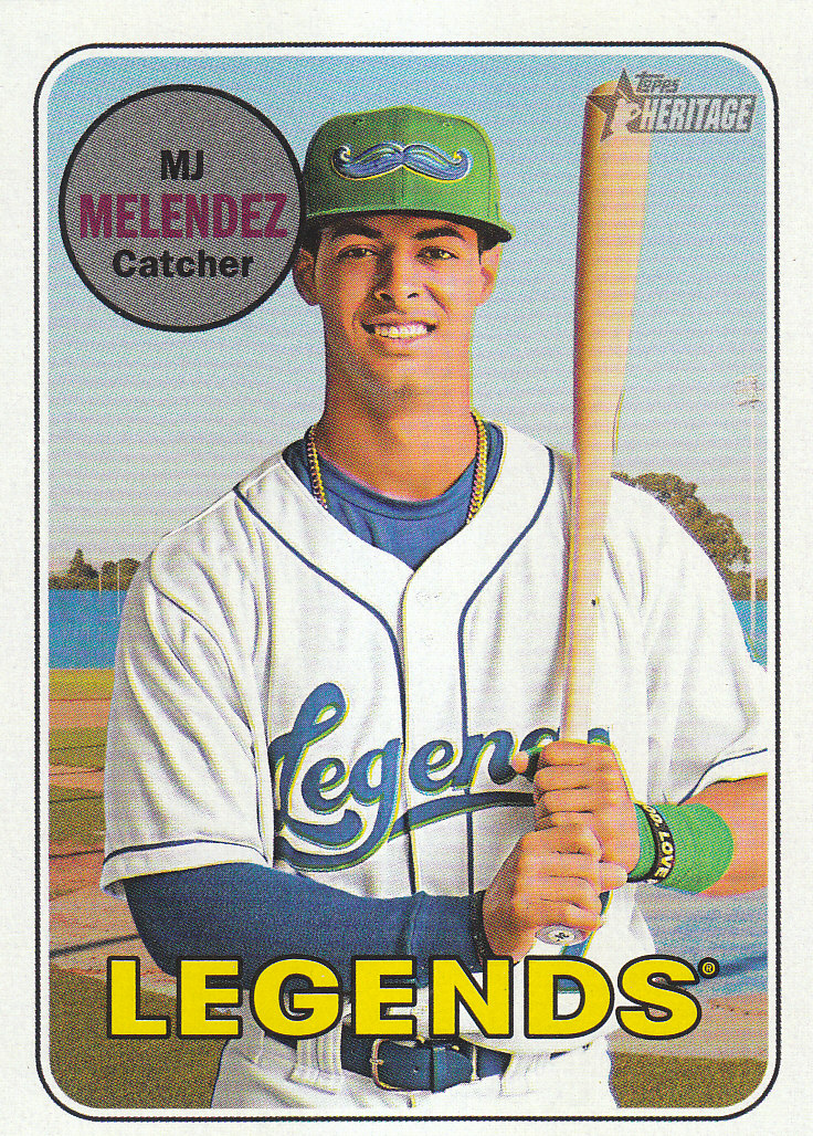 2018 Topps Heritage Minors Baseball Part 1 Main Set - Picture 76 of 369