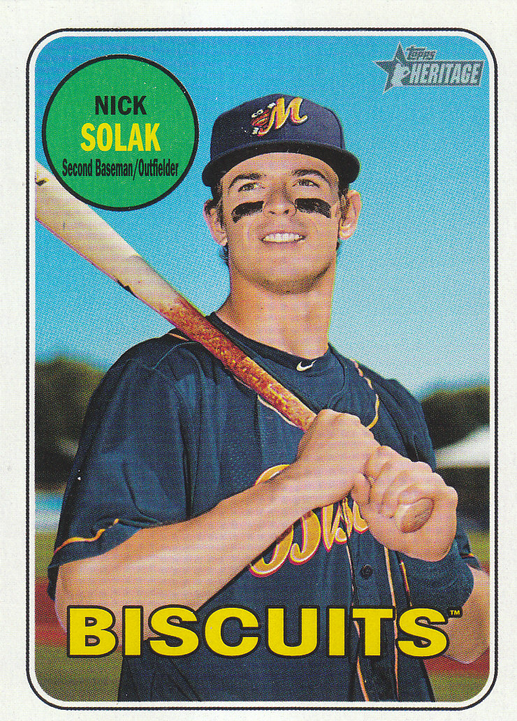 2018 Topps Heritage Minors Baseball Part 1 Main Set - Picture 118 of 369