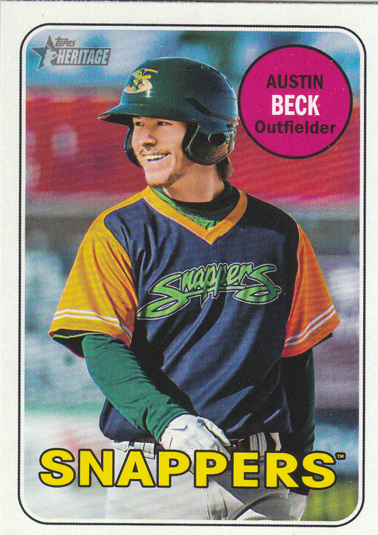 2018 Topps Heritage Minors Baseball Part 1 Main Set - Picture 160 of 369