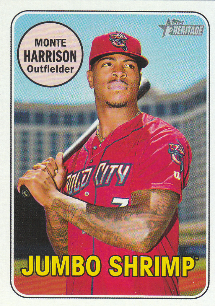 2018 Topps Heritage Minors Baseball Part 1 Main Set - Picture 206 of 369